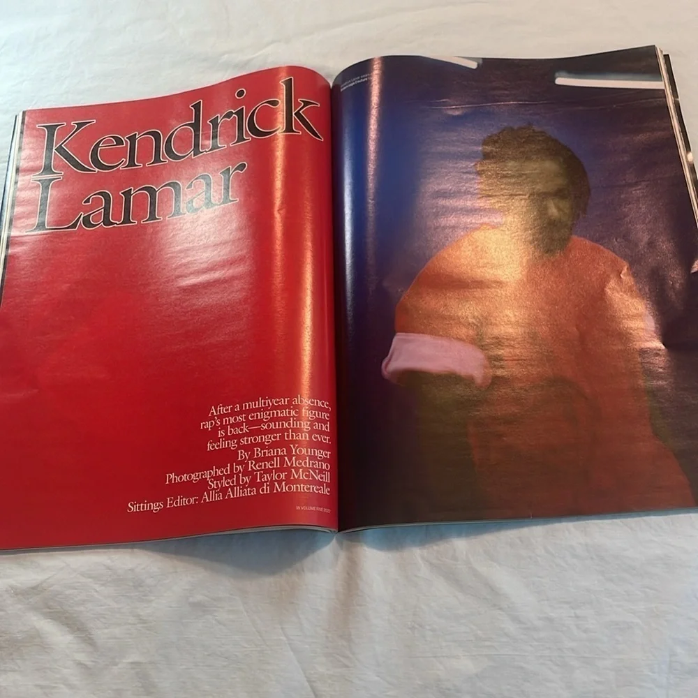 W Magazines 1 features Mariah Carey and 1 features Kendrick Lamar Fashion